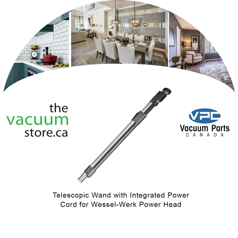 Load image into Gallery viewer, Telescopic Wand with Integrated Power Cord for Wessel-Werk Power Head
