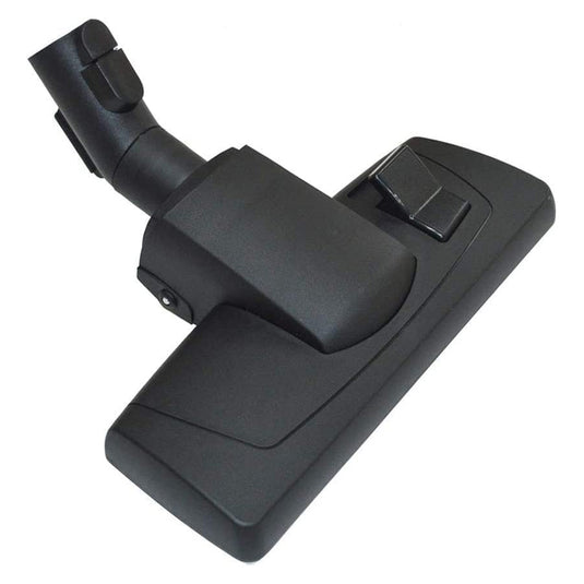 VPC Parquet Twister Combo Floorhead Compatible avec les aspirateurs traîneaux Miele | Brosse pour sols et tapis | Diamètre intérieur de 1 3/8 pouces (35 mm) (noir)