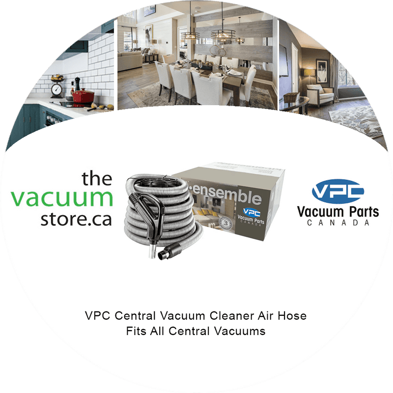 Load image into Gallery viewer, VPC Central Vacuum Electric Hose - Full Swivel Handle - Fits All Central Vacuums
