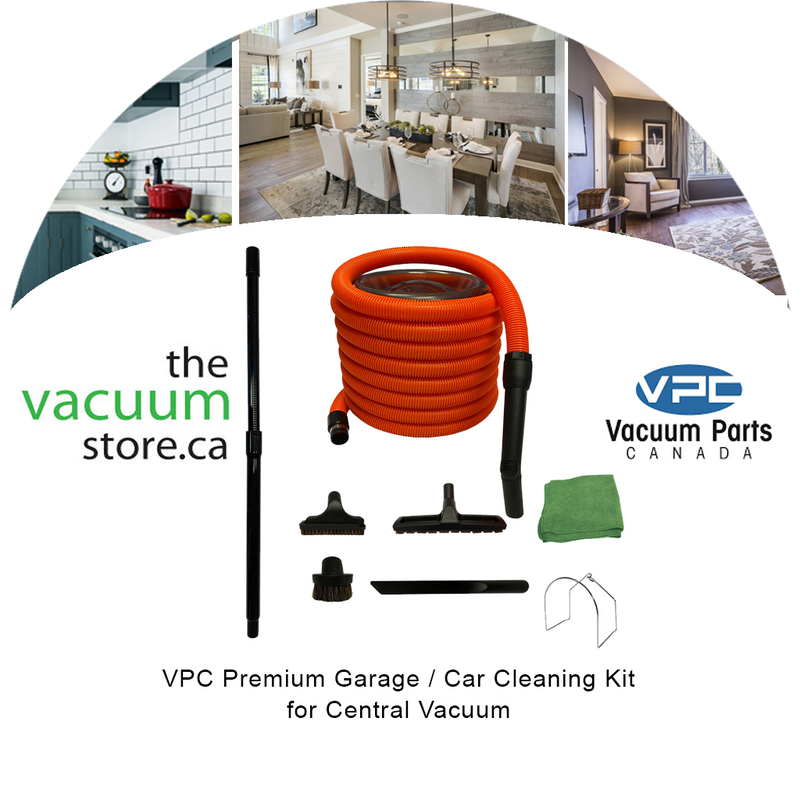 Trousse de nettoyage de garage/auto Premium pour aspirateur central – The  Vacuum Store
