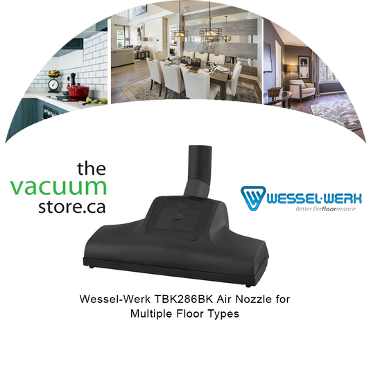Wessel-Werk TBK286BK Air Nozzle for Multiple Floor Types
