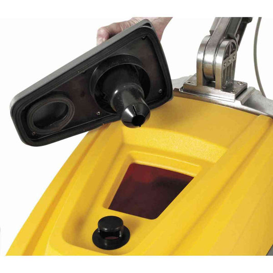 Johnny Vac Auto Scrubber - 15" Cleaning Path - Integrated Charger and Drain Hose