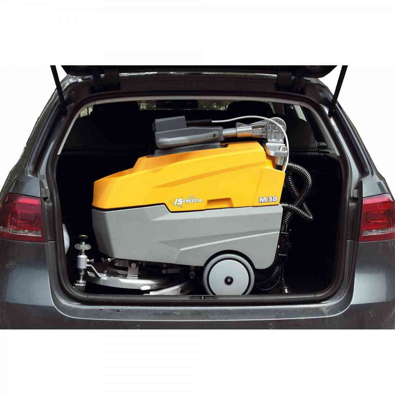 Load image into Gallery viewer, Johnny Vac Auto Scrubber - 15&quot; Cleaning Path - Integrated Charger and Drain Hose
