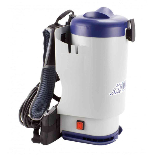 Johnny Vac Professional Backpack Vacuum - 1.5 Gallon Capacity - Cushion Should Straps