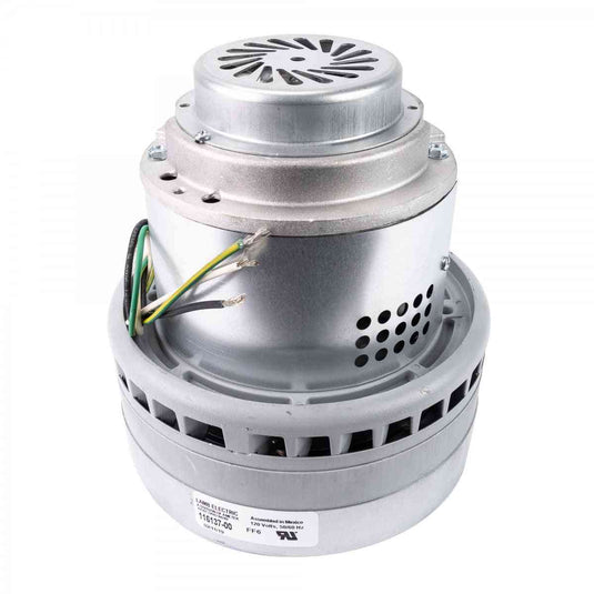 Ametek 11613700 Bypass Vacuum Motor - 3 Fans - 447 Air Watts - 105 CFM