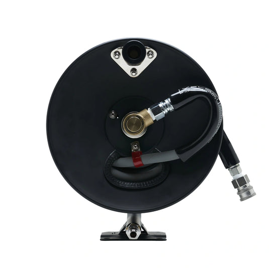 MTM Hydro Premium KobraJet Ensemble de dévidoir 100' - No Mark Grey
