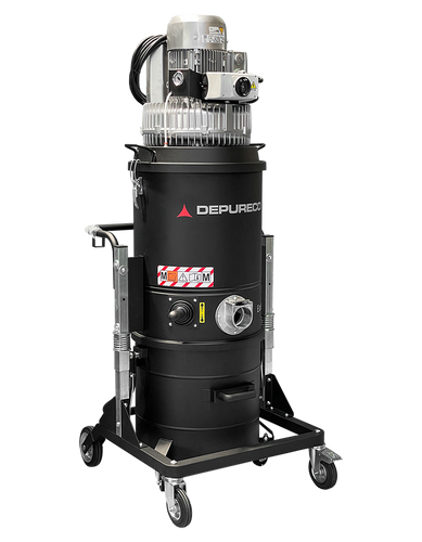 Depureco Ecobull T Three-Phase Industrial Vacuum Cleaner