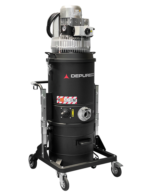 Depureco Ecobull T Three-Phase Industrial Vacuum Cleaner