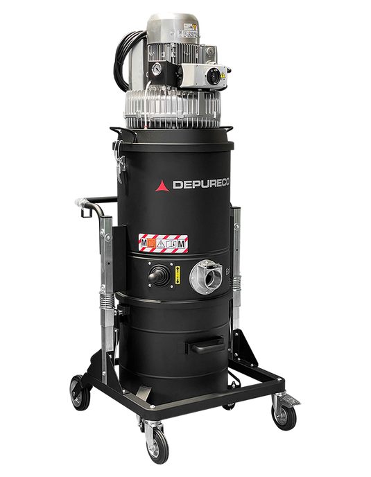 Depureco Ecobull M Three-Phase Industrial Vacuum Cleaner