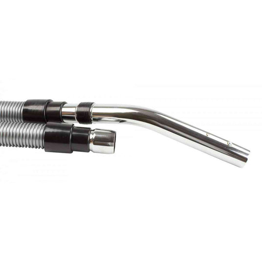 Air Hose for Central Vacuum - Straight Handle - button Lock - Strong and flexible