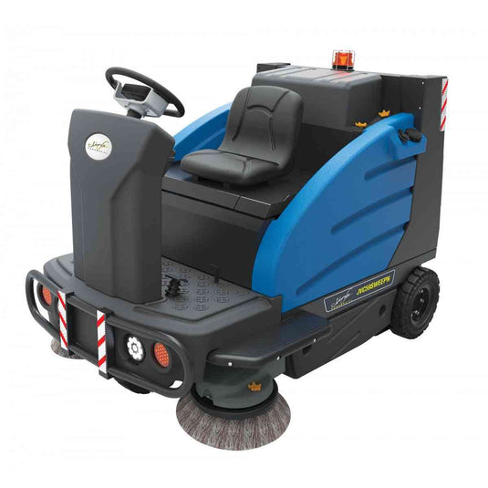Johnny Vac Industrial Ride-On Sweeper Machine - 59" Cleaning Path