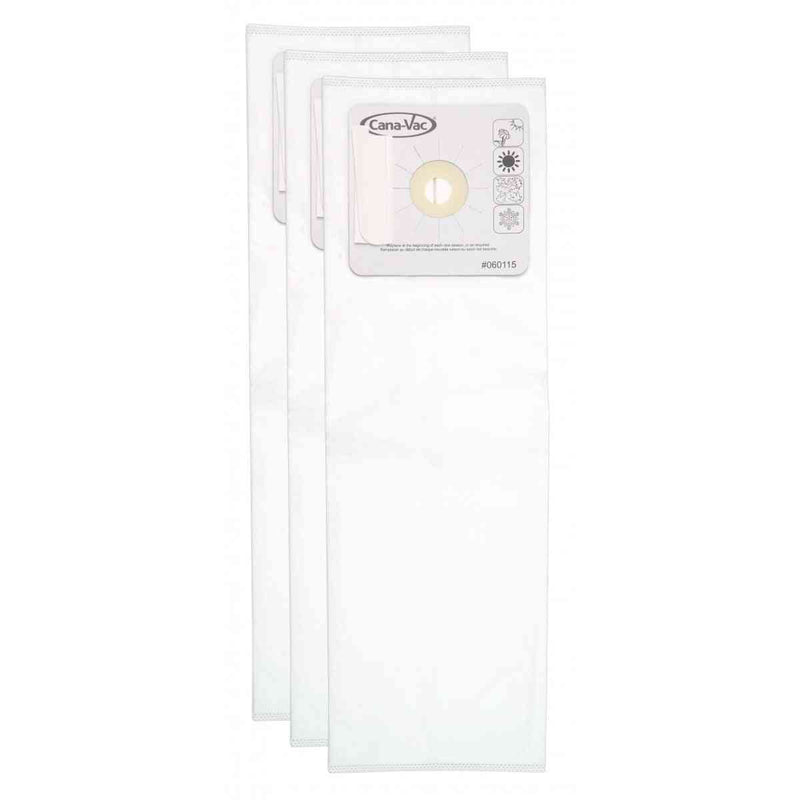 Chargez l&#39;image dans la visionneuse de la galerie, Cana-Vac Central vacuum Bags - 3 Pack
