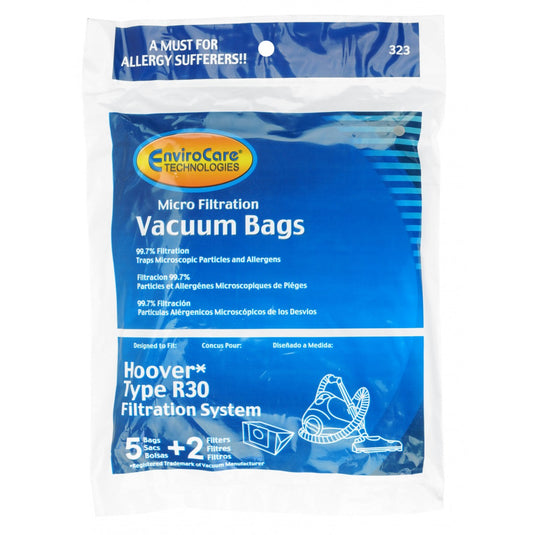 Micro Filtration Vacuum Bags for Hoover Type R30