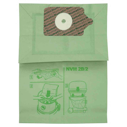 Vacuum Bags for Johnny Vac JV402 and Numatic Charles - Pack of 10 Bags