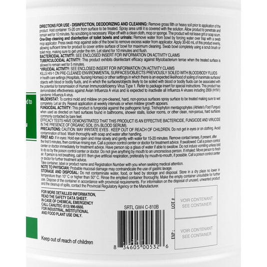 Saniblend Disinfectant - Directions for Use