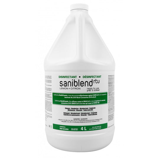 Saniblend Disinfectant - Lemon - 4 Litre