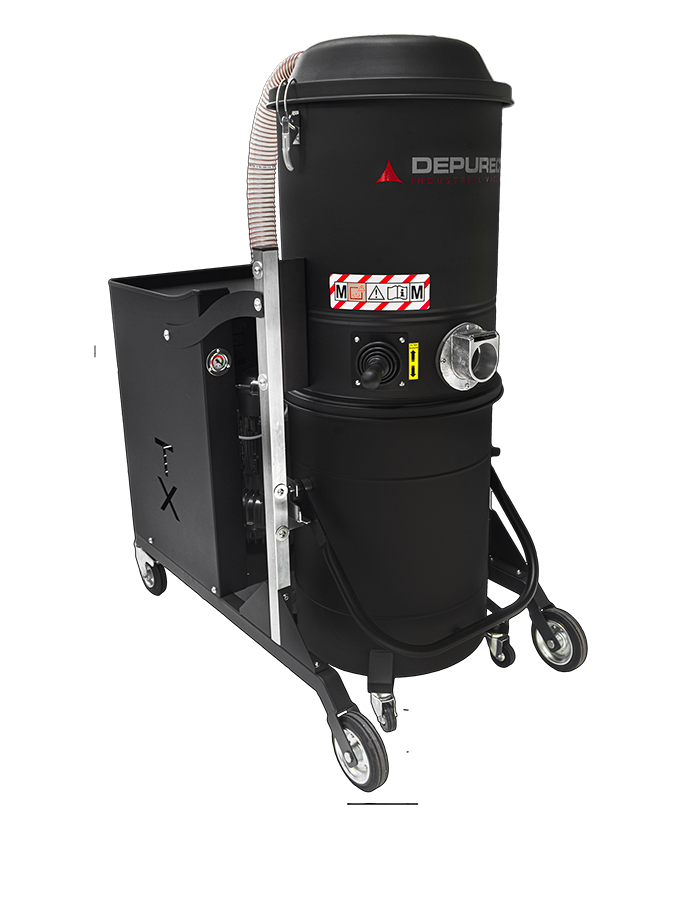 Depureco TX 400 P Three-Phase Industrial Vacuum Cleaner – The Vacuum Store