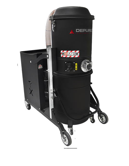 Depureco TX 550 S Three-Phase Industrial Vacuum Cleaner